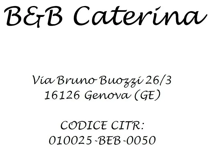 Caterina Bed & Breakfast Genova